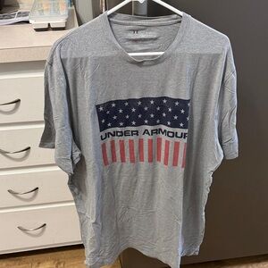 Under Armour Stars and Stripes Gray T-Shirt